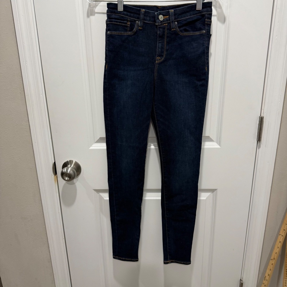 AllSaints Womens Grace Jeans Skinny Fit Dark Indigo Blue Size‎ W26